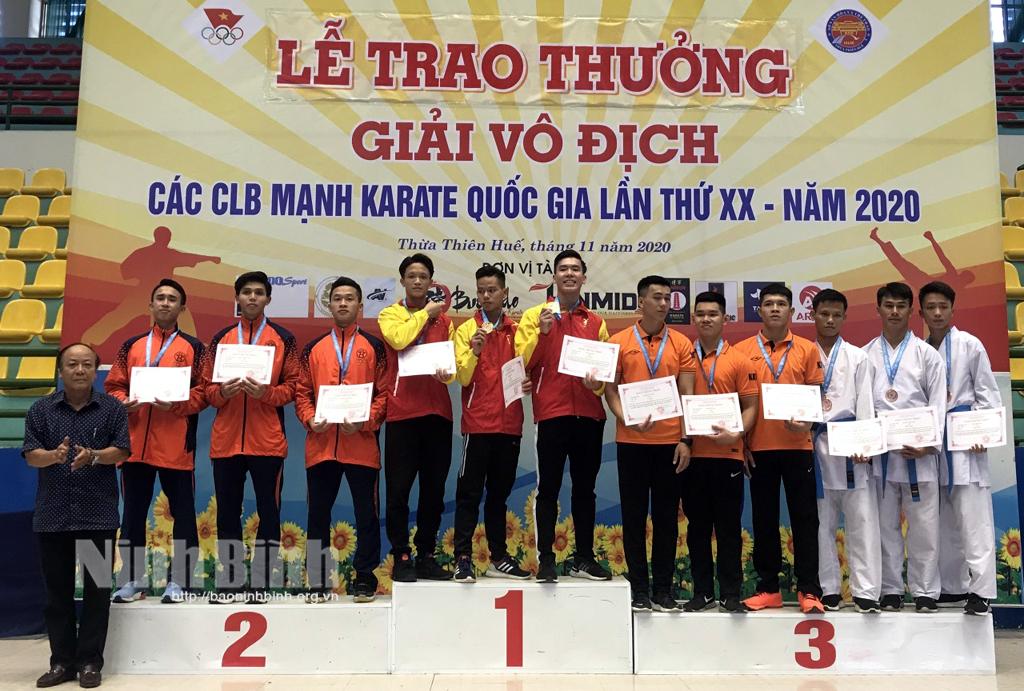 Ninh Bình kỳ vọng ở sức trẻ môn võ karate