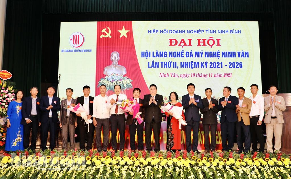 Đại hội Hội Làng nghề đá mỹ nghệ Ninh Vân lần thứ II