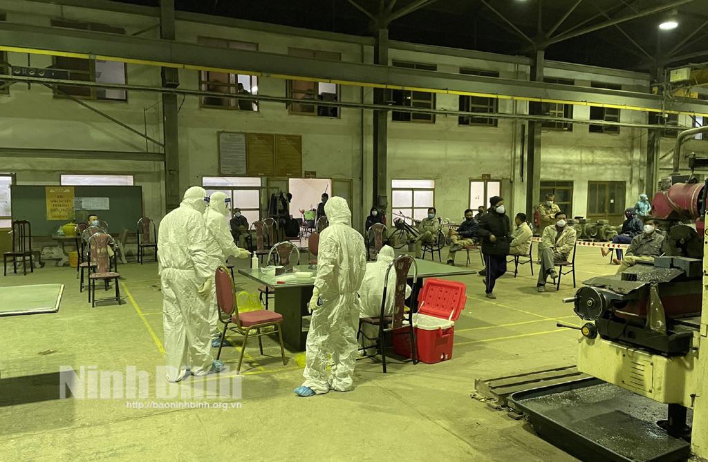 Ca bệnh COVID-19 tại thành phố Tam Điệp nguy cơ lây nhiễm cộng đồng tương đối cao