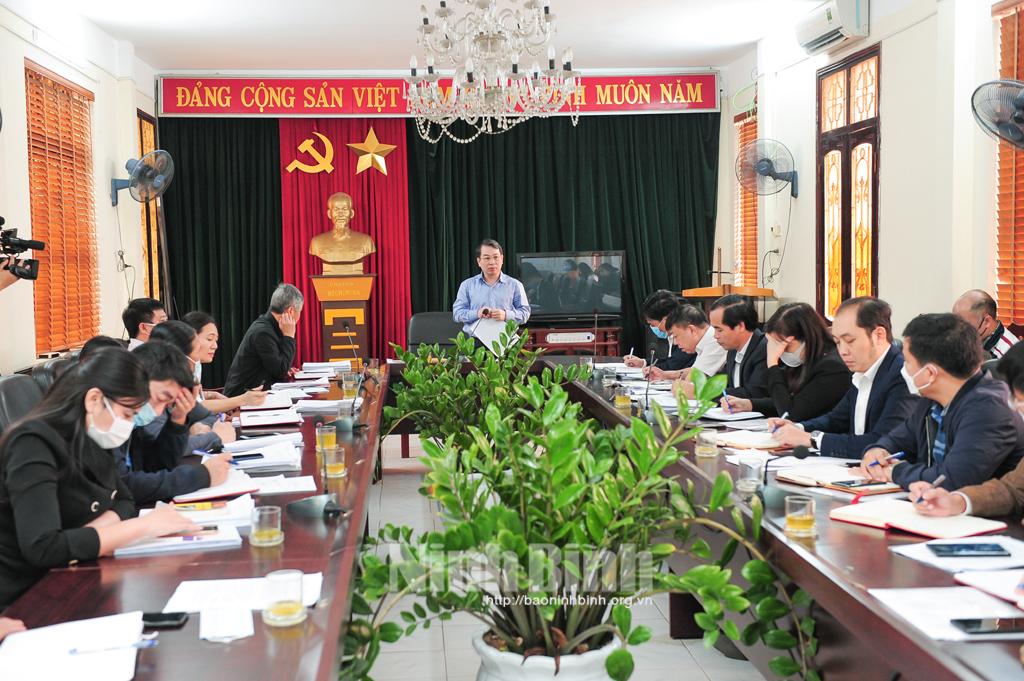 HĐND tỉnh giám sát tại Sở Tài nguyên và Môi trường