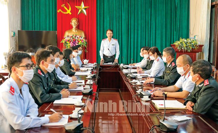Tiếp tục phấn đấu xây dựng ngành Thanh tra Ninh Bình trong sạch, vững mạnh, hoàn thành xuất sắc nhiệm vụ