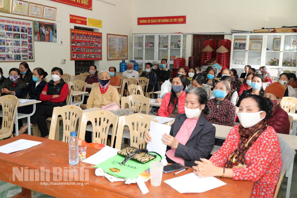 Chuyên đề về kiểm soát mất cân bằng giới tính khi sinh tại xã Ninh Mỹ