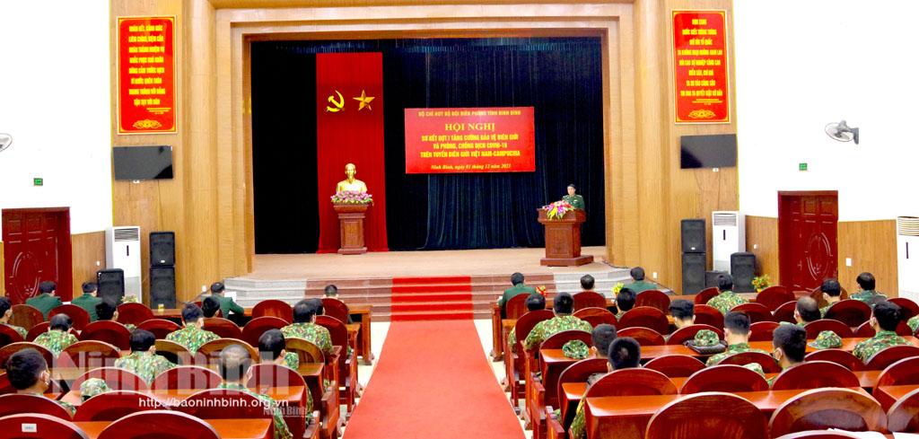 Sơ kết đợt 1 tăng cường lực lượng bảo vệ biên giới và phòng chống dịch COVID-19