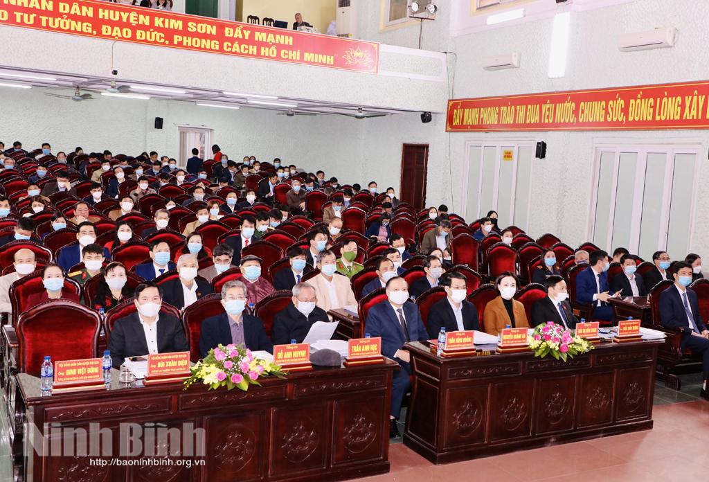 Kỳ họp thứ 4, HĐND huyện Kim Sơn khóa XX