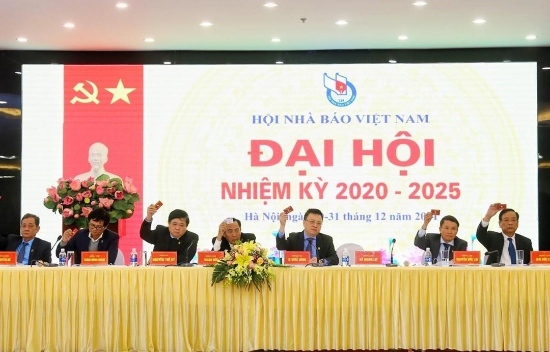 52 người trúng cử vào Ban Chấp hành Hội Nhà báo Việt Nam khóa XI