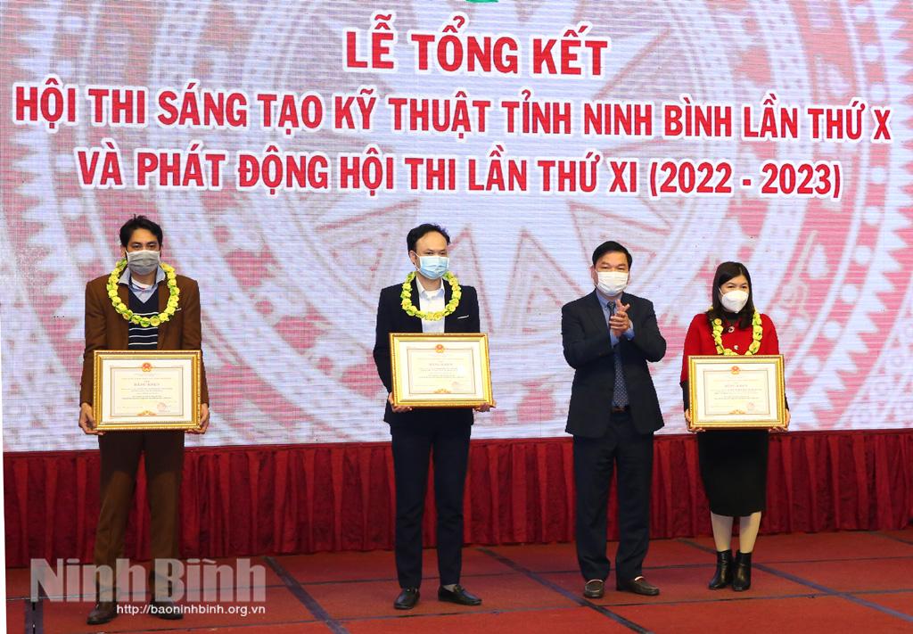 Tổng kết Hội thi Sáng tạo kỹ thuật tỉnh Ninh Bình lần thứ X