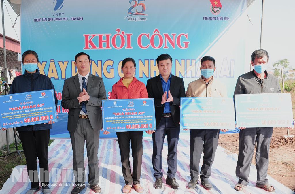 Khởi công nhà nhân ái cho các gia đình có hoàn cảnh khó khăn