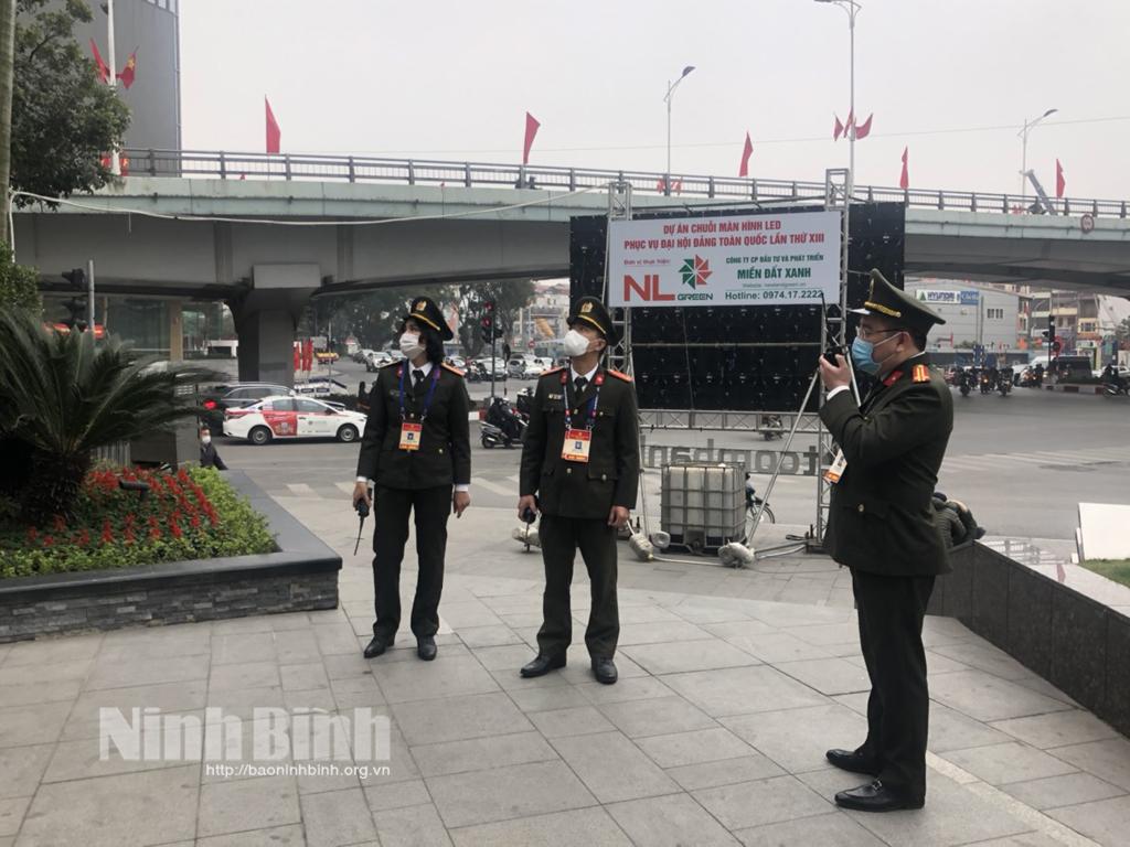 Chuyện bảo vệ an ninh, trật tự ở nơi tổ chức Đại hội XIII của Đảng