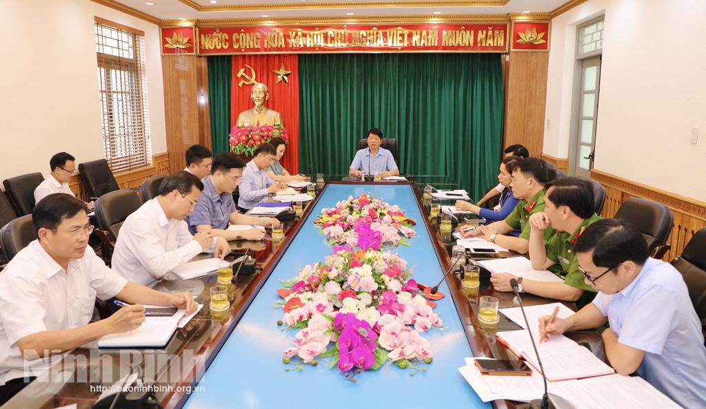 Ban Bầu cử đại biểu Quốc hội khóa XV đơn vị bầu cử số 2 triển khai nhiệm vụ