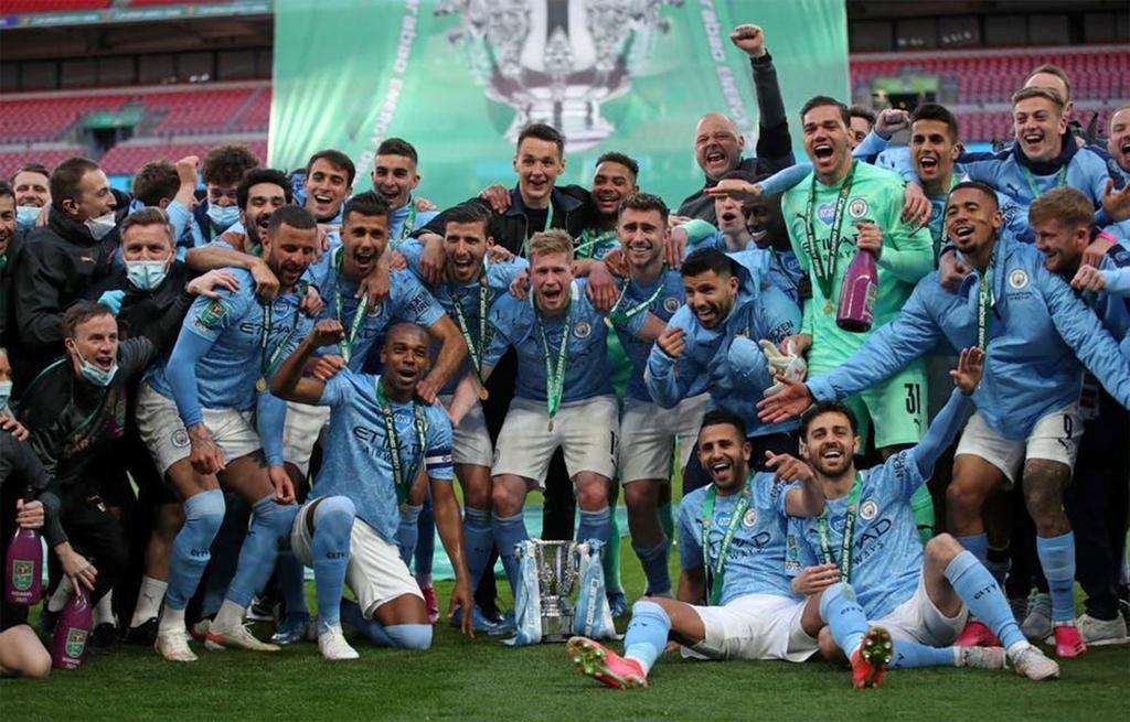 Hạ Tottenham, ManCity lần thứ tư liên tiếp vô địch League Cup