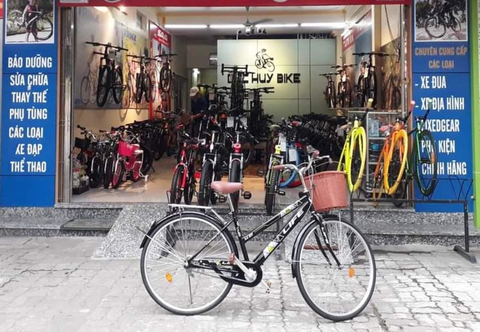 Đa dạng xe đạp thể thao phục vụ việc rèn luyện sức khỏe