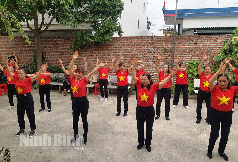 Đa dạng các mô hình thể dục thể thao của hội viên phụ nữ