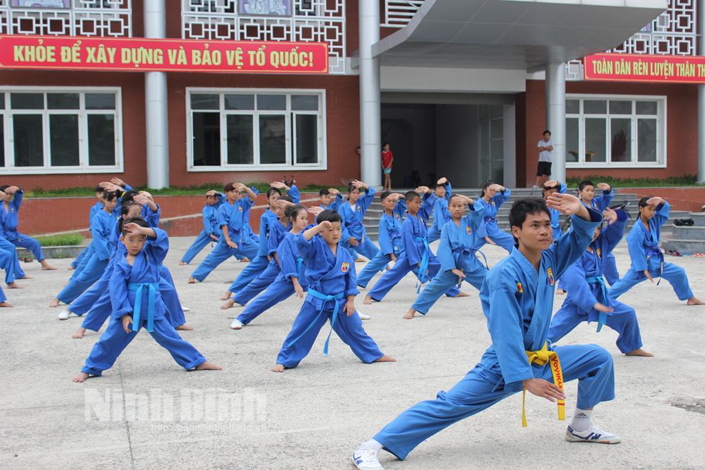 Chàng trai trẻ và đam mê truyền bá Vovinam