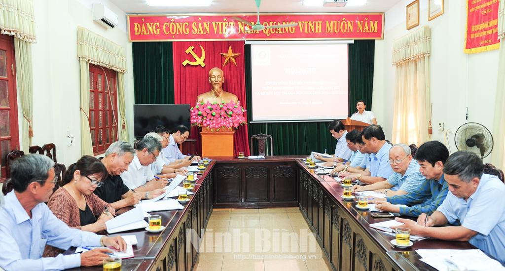 Hội Cựu chiến binh tỉnh triển khai nhiệm vụ công tác 6 tháng cuối năm