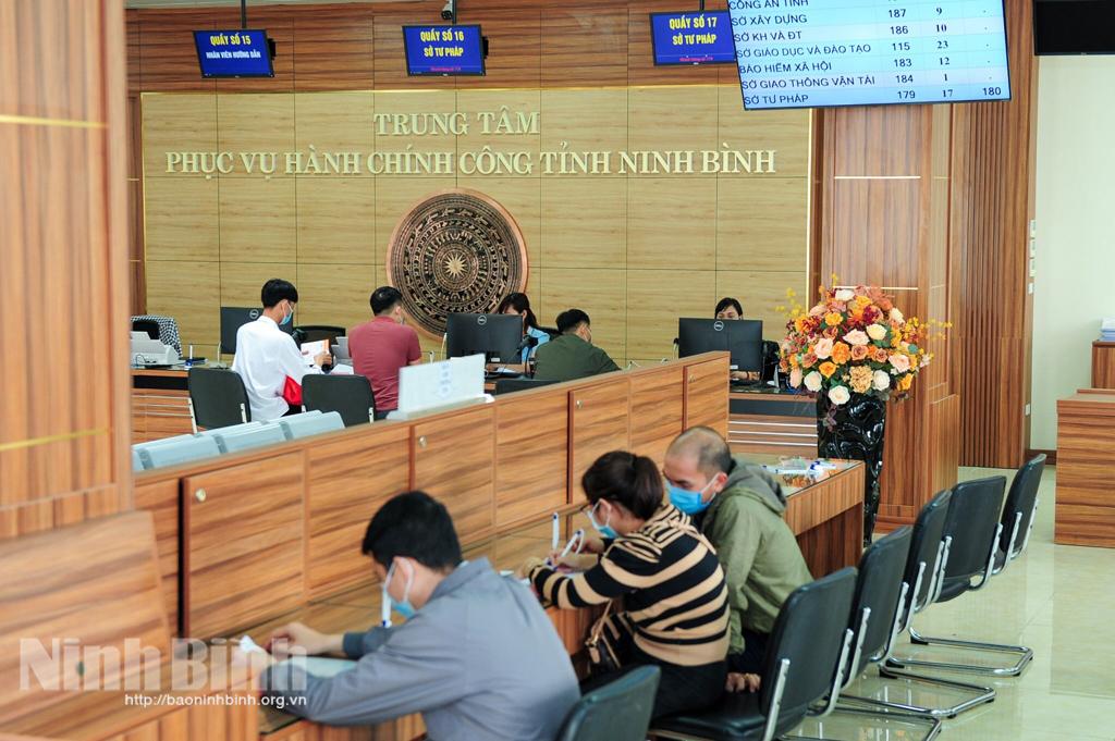 Ninh Bình cung cấp 100% dịch vụ công đủ điều kiện lên trực tuyến mức độ 4