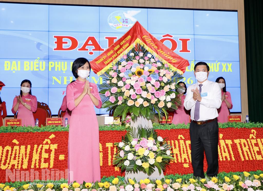 Đại hội đại biểu Phụ nữ thành phố Ninh Bình lần thứ XX