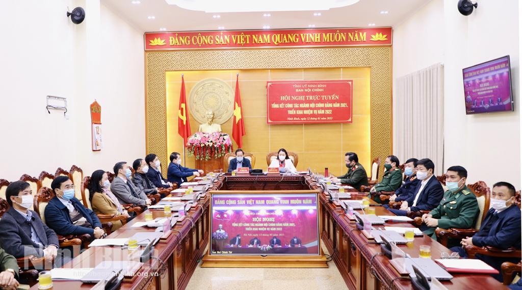 Triển khai nhiệm vụ ngành Nội chính Đảng năm 2022