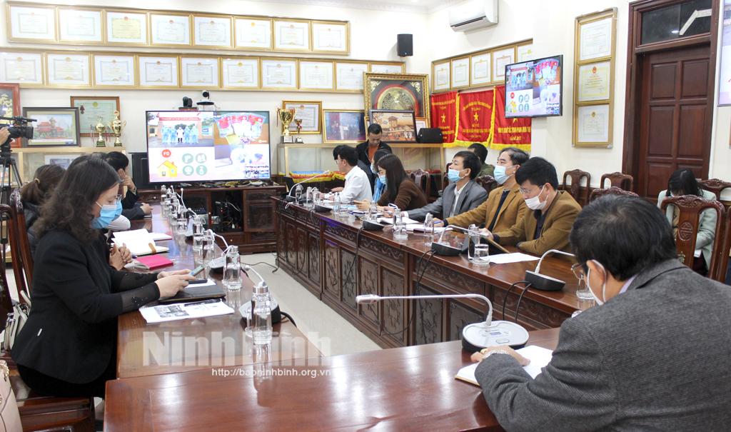 Tập huấn trực tuyến về hướng dẫn điều trị, chăm sóc F0 tại nhà