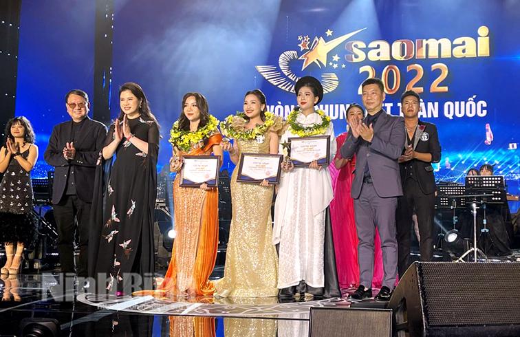 Thu An - cô gái tài sắc quê Ninh Bình giành giải Á quân Sao Mai 2022 dòng nhạc dân gian toàn quốc