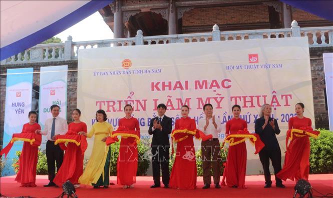 Hơn 200 tác phẩm trưng bày tại Triển lãm Mỹ thuật khu vực II đồng bằng sông Hồng