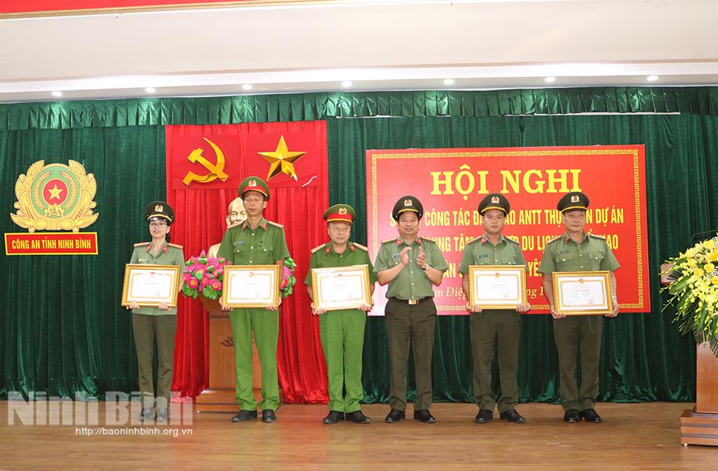 Sơ kết công tác đảm bảo ANTT thực hiện dự án khu Trung tâm liên hợp Du lịch và Thể thao sân golf hồ Yên Thắng