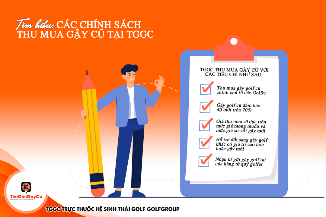 Thế Giới Gậy Cũ - Địa chỉ cung cấp gậy golf cũ, gậy lướt hàng đầu hiện nay