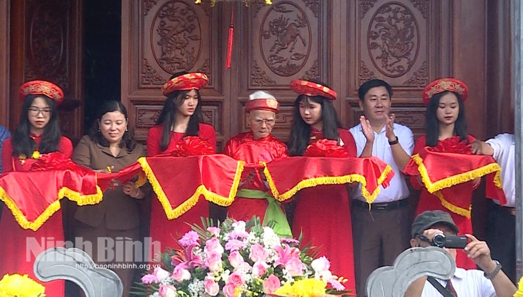 Khánh thành trùng tu di tích lịch sử cấp tỉnh đền Phúc Khánh