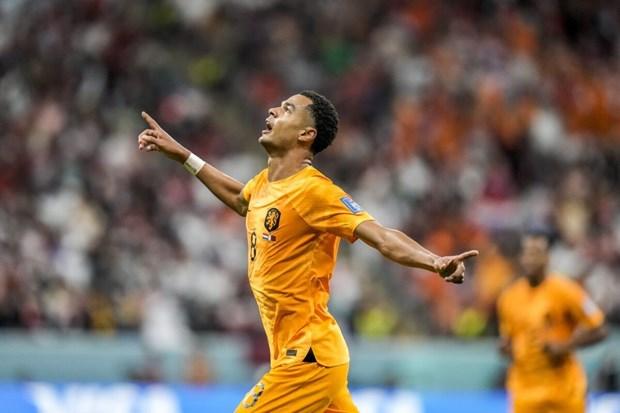 Tiền đạo Cody Gakpo đi vào lịch sử bóng đá Hà Lan và World Cup