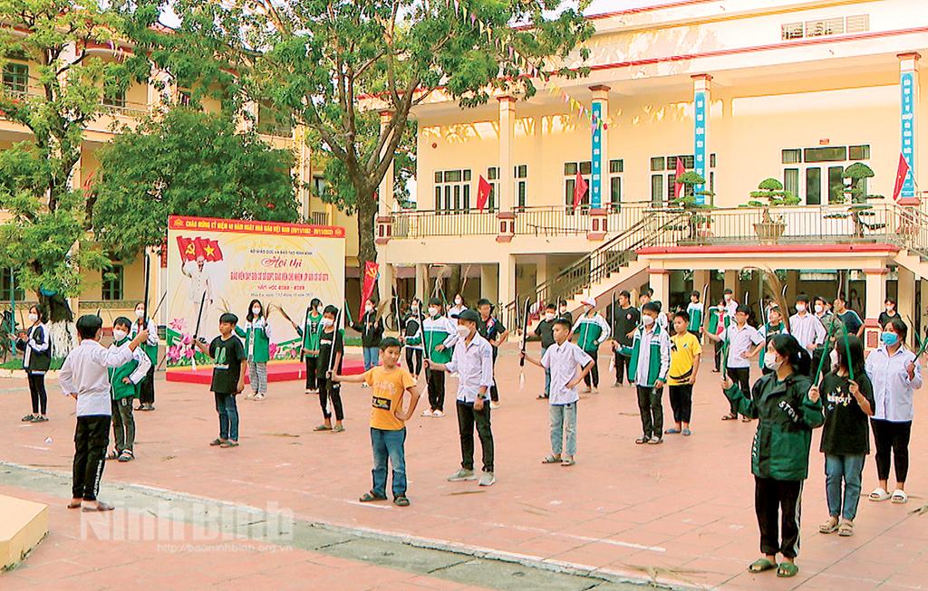 Tích cực tập luyện, chuẩn bị cho Festival Tràng An kết nối di sản