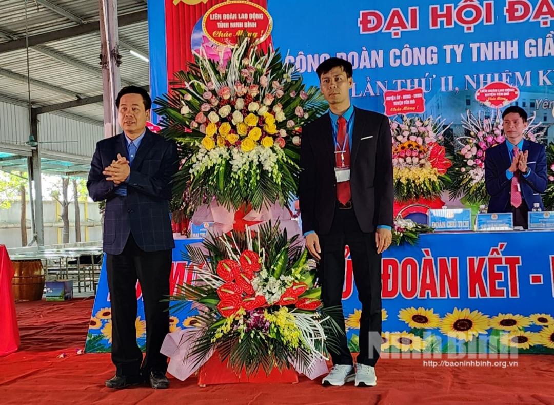 Đại hội điểm Công đoàn cơ sở của huyện Yên Mô