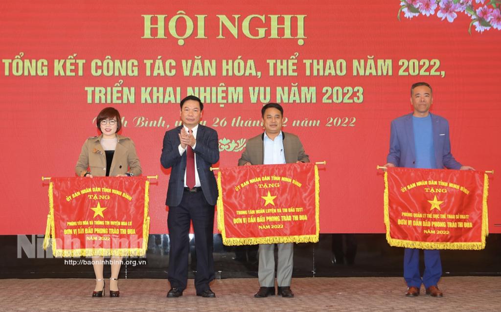 Hội nghị tổng kết công tác văn hóa, thể thao năm 2022