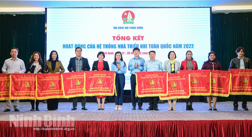 Tổng kết hoạt động của hệ thống Nhà thiếu nhi toàn quốc năm 2022
