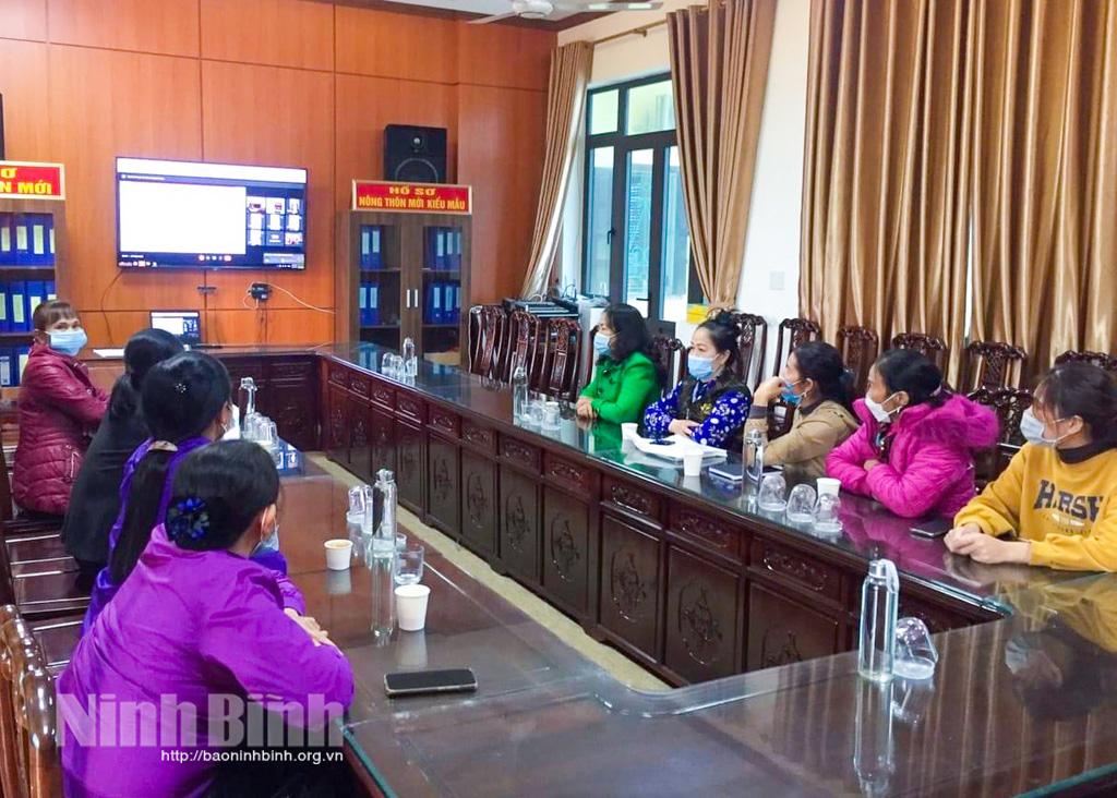 Hội Phụ nữ tỉnh, đẩy mạnh ứng dụng công nghệ thông tin để kết nối hoạt động Hội