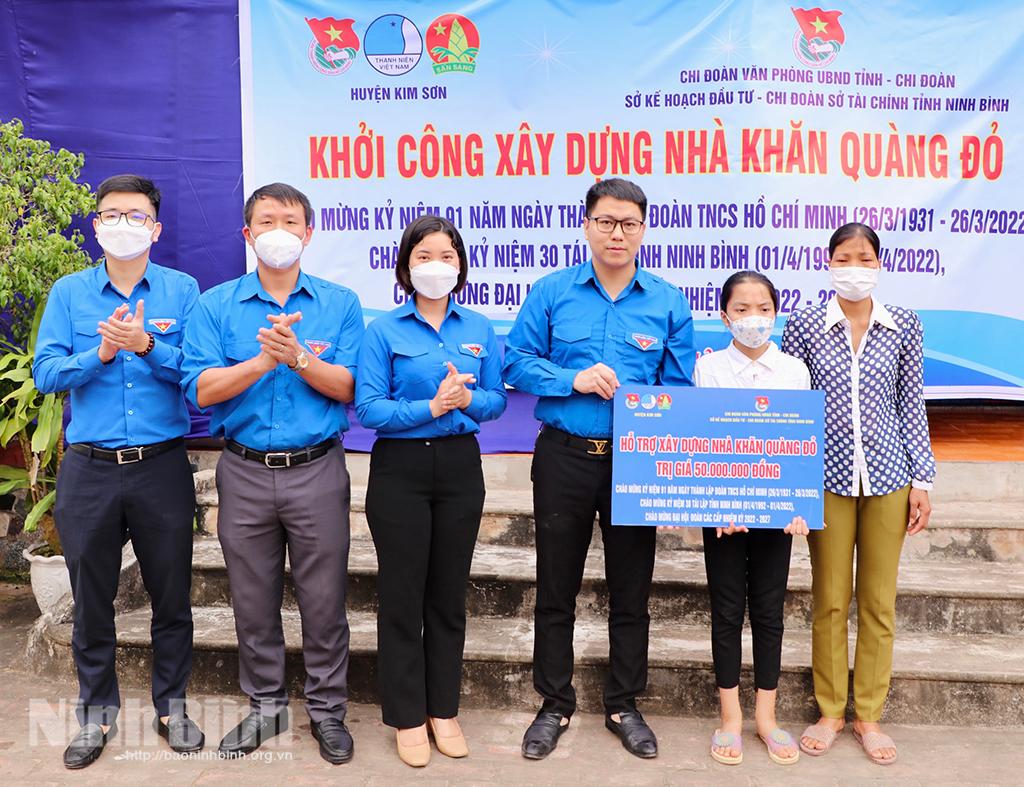 Khởi công xây dựng nhà "Khăn quàng đỏ"