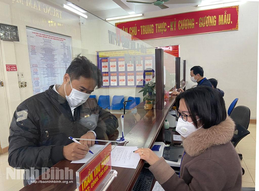 Gia Viễn đẩy mạnh công tác cải cách hành chính gắn với chuyển đổi số