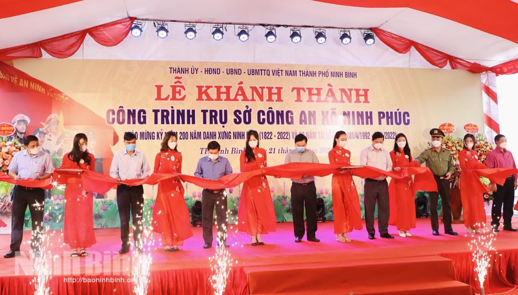 Khánh thành công trình chào mừng kỷ niệm 200 năm Danh xưng Ninh Bình, 30 năm tái lập tỉnh