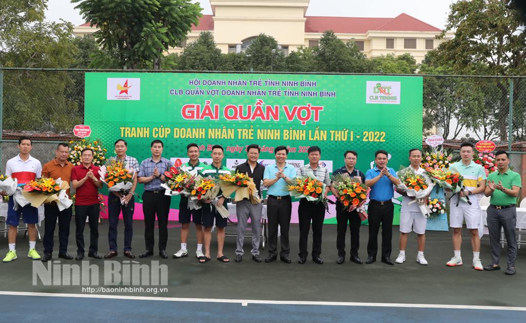 Giải quần vợt tranh Cup Doanh nhân trẻ Ninh Bình lần thứ I năm 2022