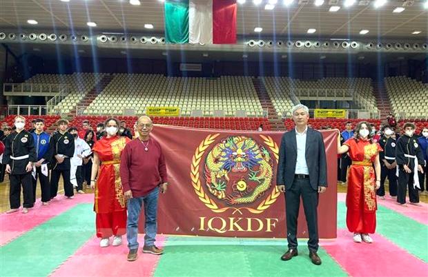 Tự hào phát triển võ thuật cổ truyền Việt Nam tại Italy