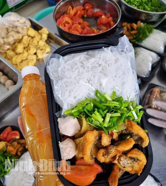 Các sét thực phẩm tiện lợi cho bữa ăn