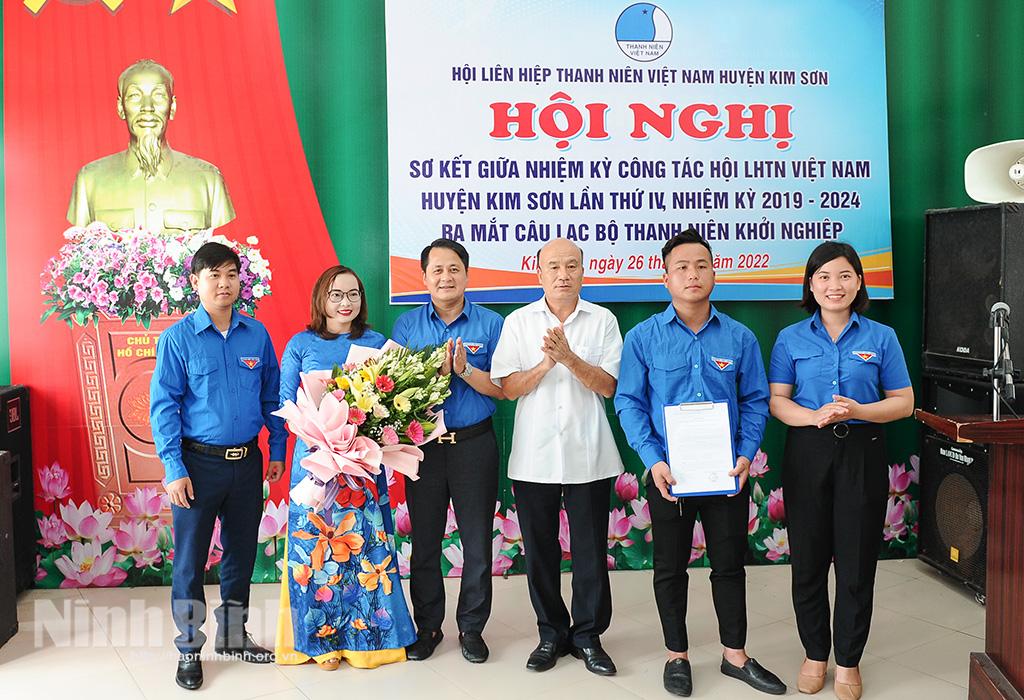Ra mắt câu lạc bộ thanh niên khởi nghiệp huyện Kim Sơn