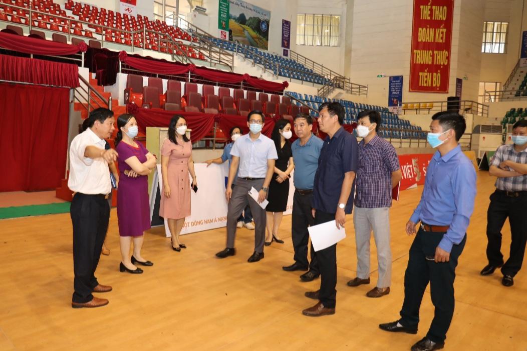 Kiểm tra công tác y tế phục vụ SEA Games 31