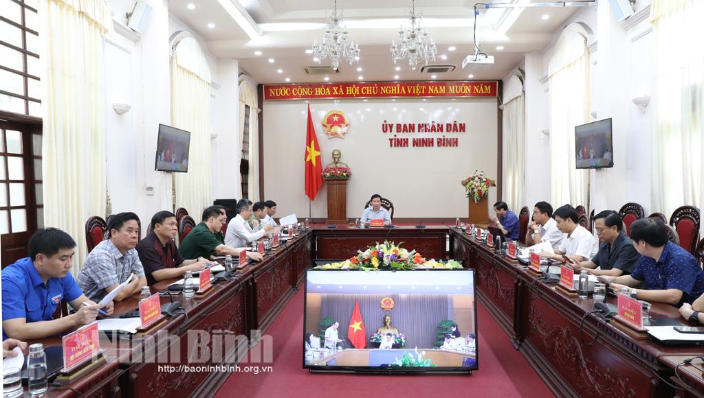 Hội nghị trực tuyến toàn quốc về công tác y tế và phòng chống dịch bệnh