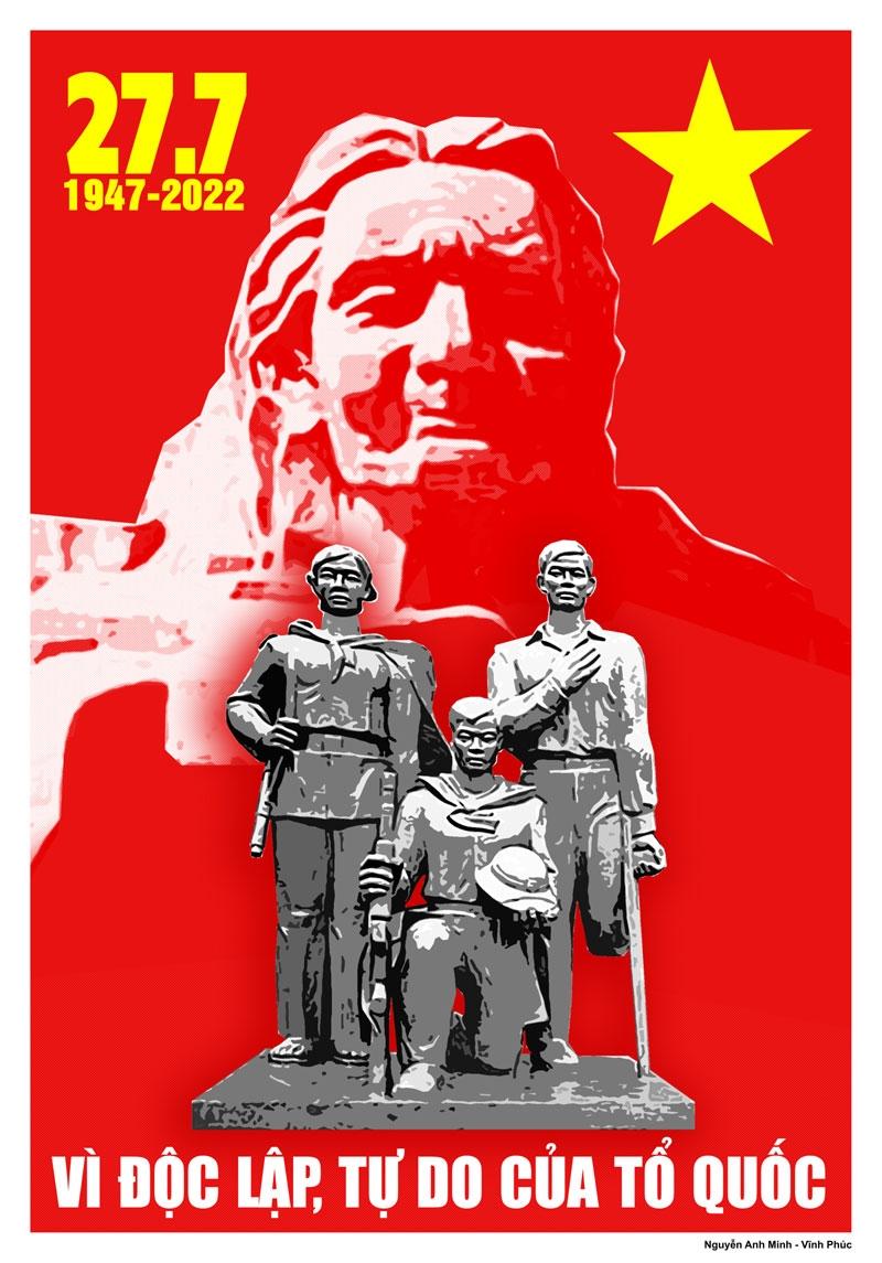 Công bố tranh cổ động tuyên truyền về Ngày Thương binh-Liệt sĩ