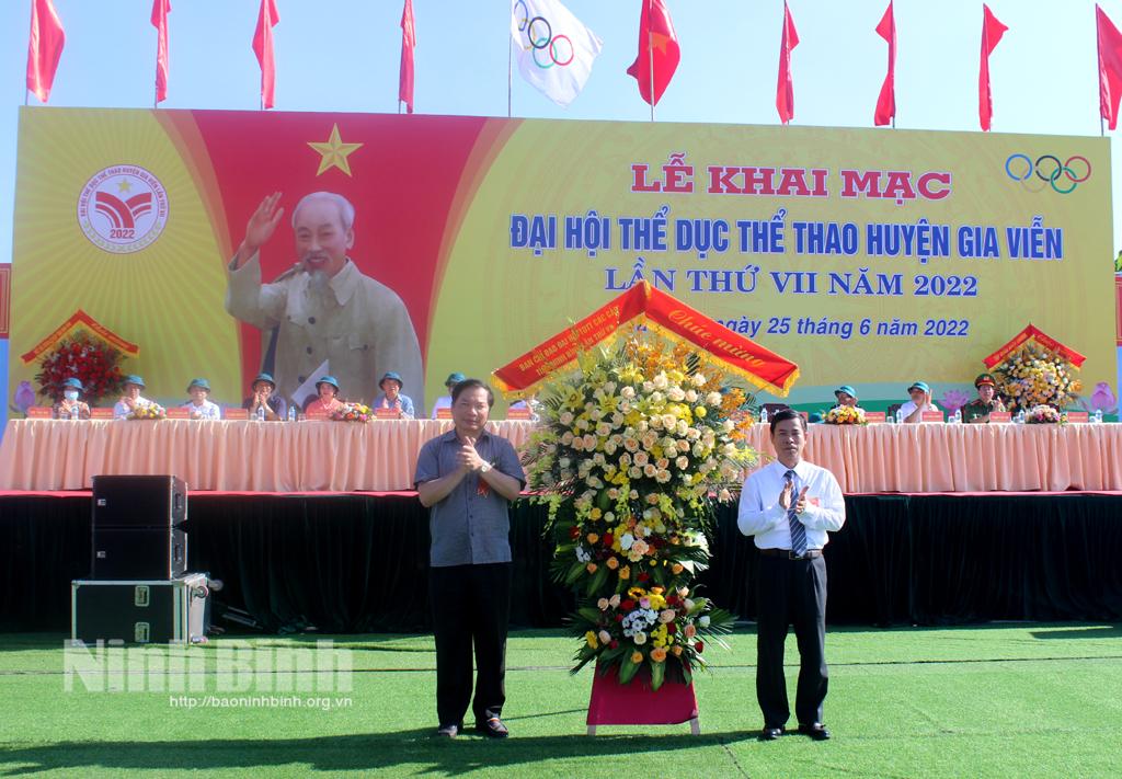 Khai mạc Đại hội TDTT huyện Gia Viễn lần thứ VII năm 2022