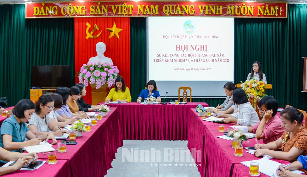 Hội LHPN tỉnh triển khai nhiệm vụ 6 tháng cuối năm