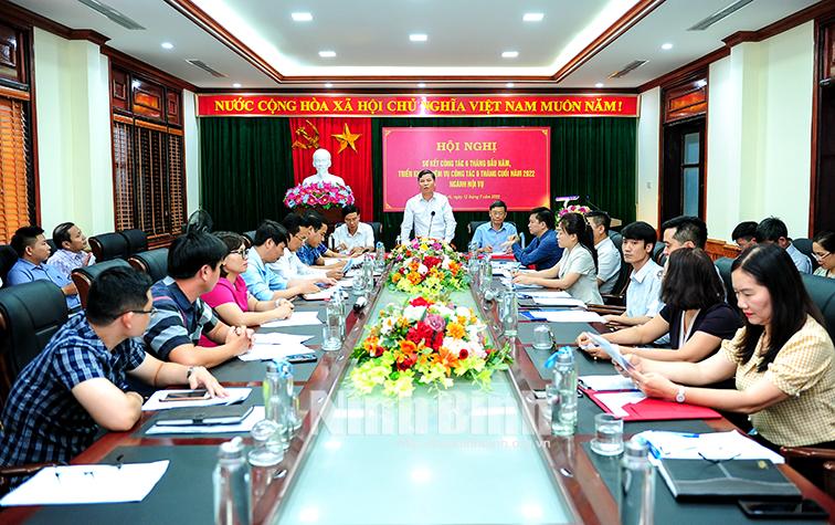 Ngành Nội vụ sơ kết công tác 6 tháng đầu năm