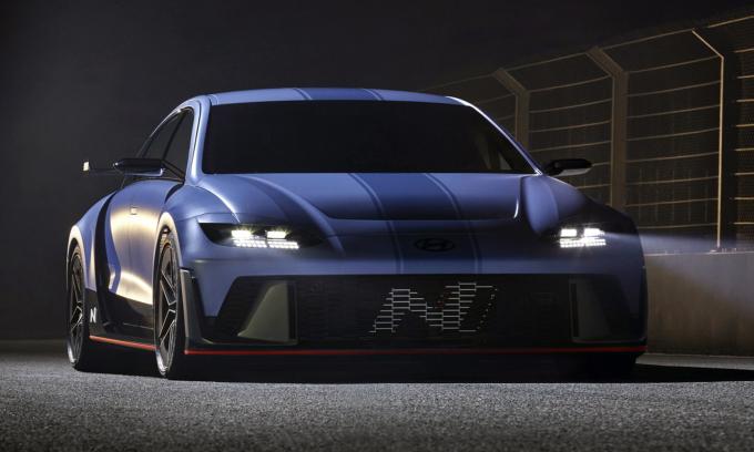 Hyundai RN22e - ôtô điện mạnh hơn Porsche 911 Turbo