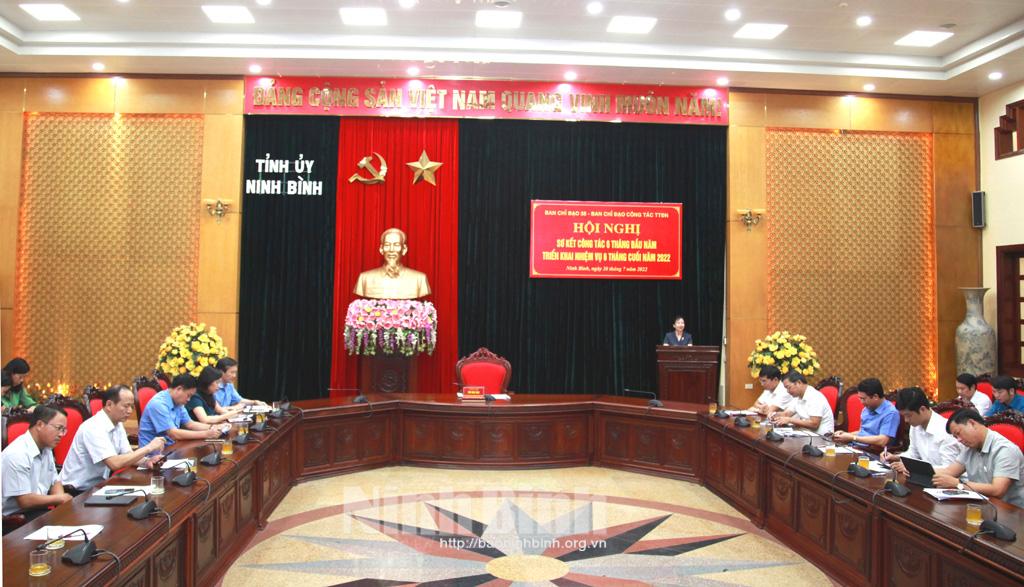 Ban Chỉ đạo 35 và Ban Chỉ đạo Thông tin đối ngoại triển khai nhiệm vụ 6 tháng cuối năm