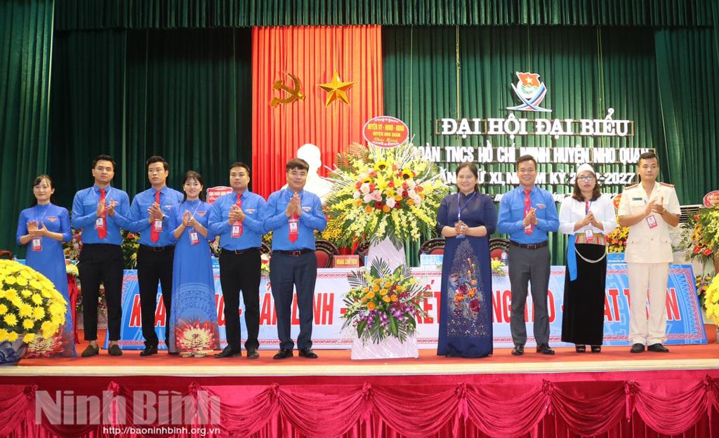 Đại hội đại biểu Đoàn Thanh niên cộng sản Hồ Chí Minh huyện Nho Quan nhiệm kỳ 2022 - 2027