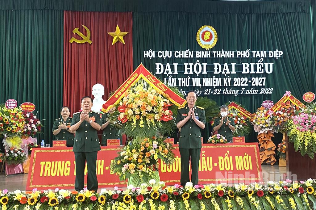 Đại hội đại biểu Hội CCB thành phố Tam Điệp lần thứ VII, nhiệm kỳ 2022-2027